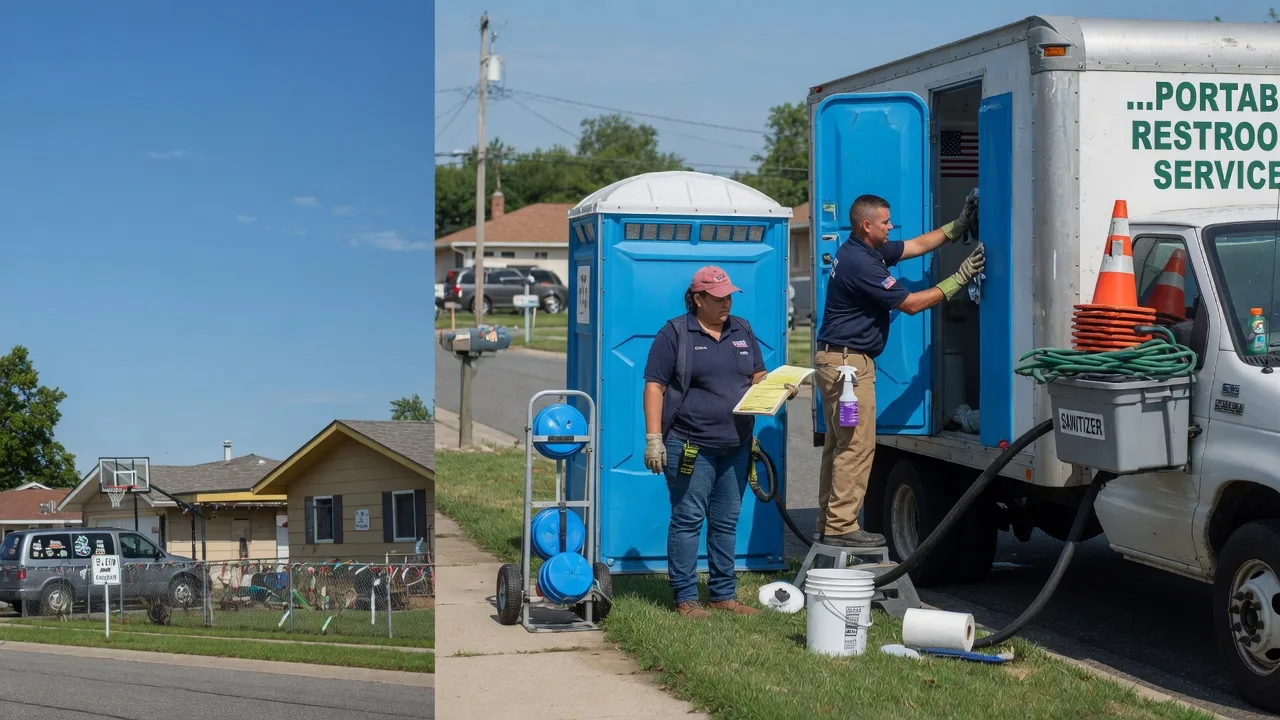 Portable Toilet Rental in Bluff City, KS near me